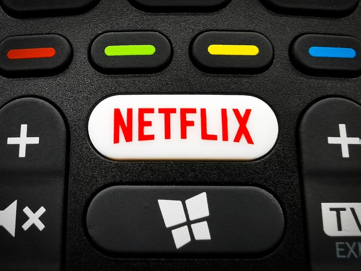 Remote control with Netflix button