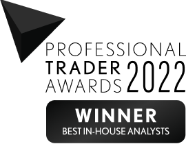 Best in-house analyst award (dark version)